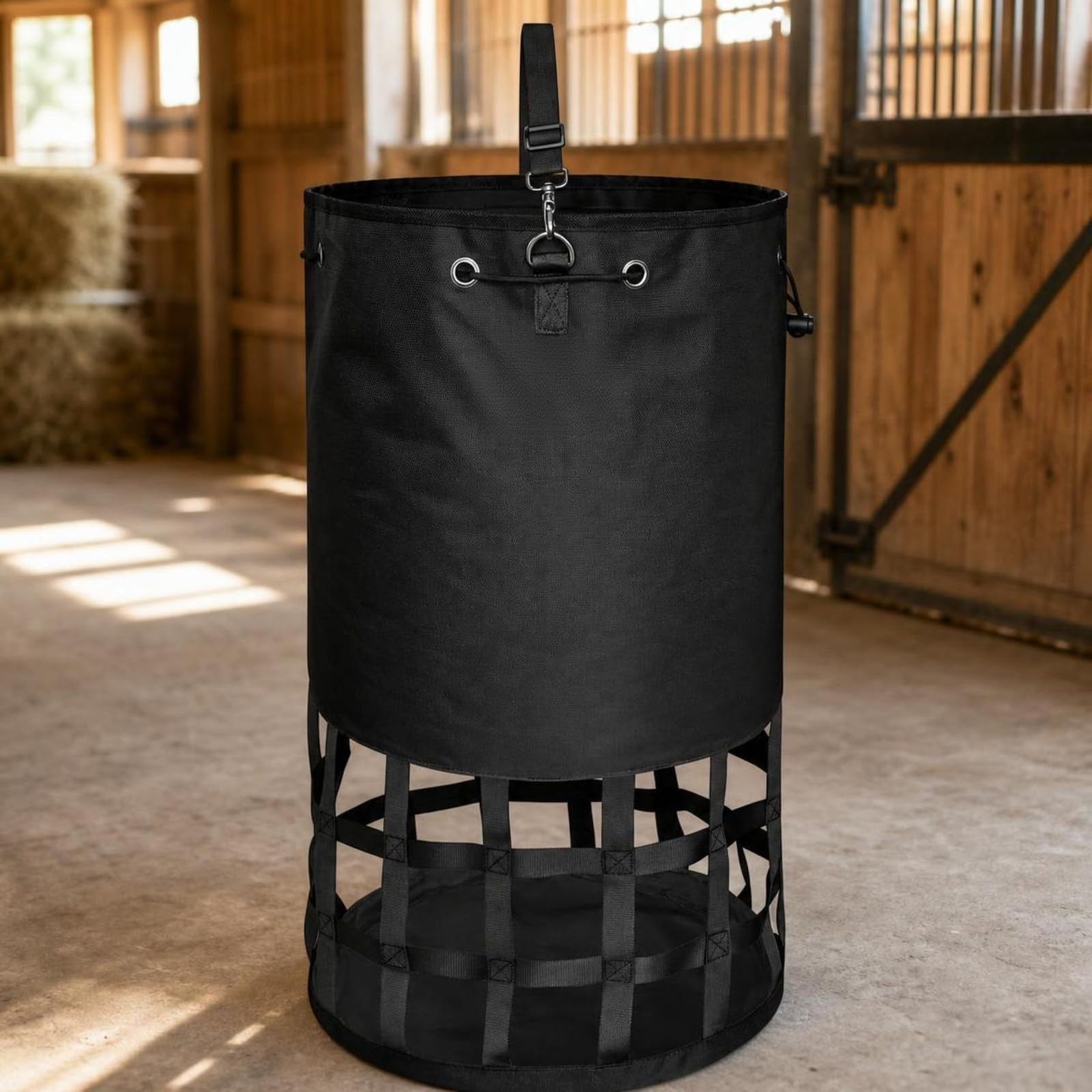 Gralara Borsa per Fieno Resistente all'Usura | Facile da Pulire, Attrezzatura, per stabulazione, Rimorchio, Bestiame