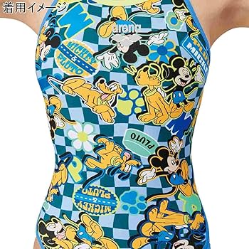 ディズニー ミッキーマウス 練習用水着 SS(5) イエロー ディズニー ミッキーマウス 練習用水着 SS(5) イエロー