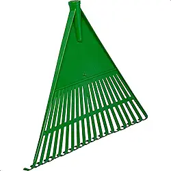 MetalCromo, Vassoura Rastelo de Plástico Para Jardim Grama Sem Cabo