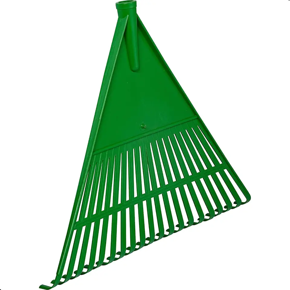 MetalCromo, Vassoura Rastelo de Plástico Para Jardim Grama Sem Cabo