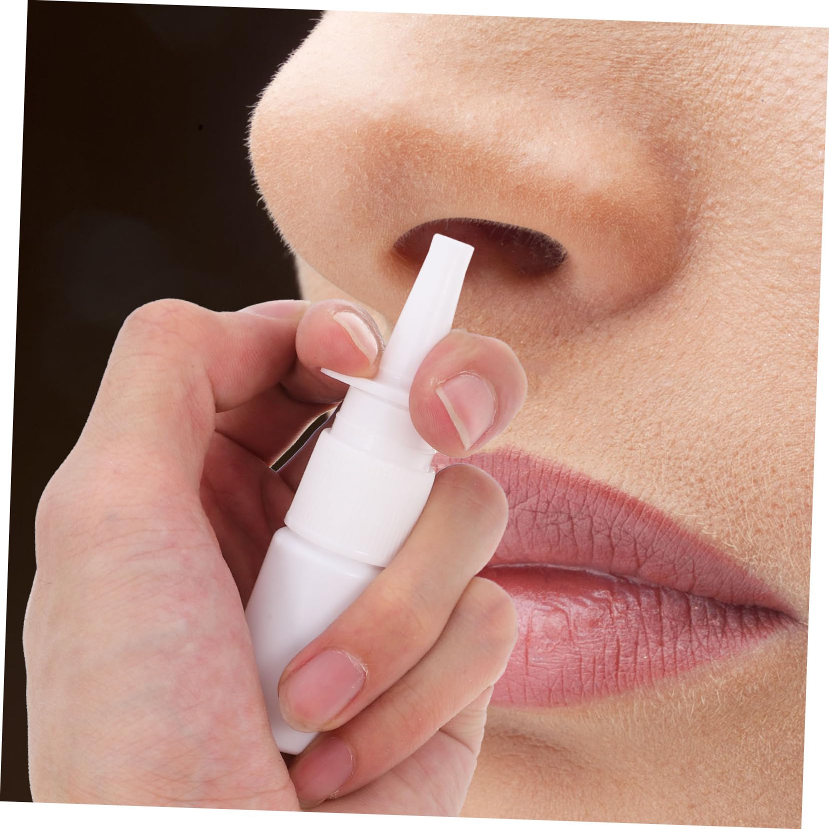 10-ml Sprühflasche aus Pe, Weiß, 200 Stück für Reisen | Wiederbefüllbar und Mehrfach Nutzbar, mit Transparenter Schutzkappe, Praktische Packung