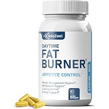 Fat Burner Appetite Suppressant for Weight Loss - Daytime Men Women Natural Thermogenic Fat Burning Diet Pills with Green Tea Caffeine - Curb Hunger Appetite Control Belly Fat Burn Support