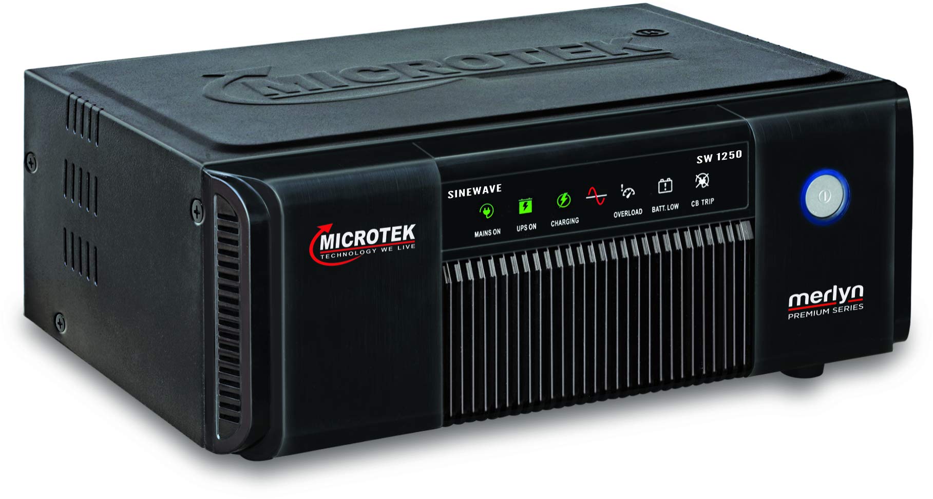 MICROTEKUPS SW MERLYN 1250 Inverter For Home UPS, Assorted Colour