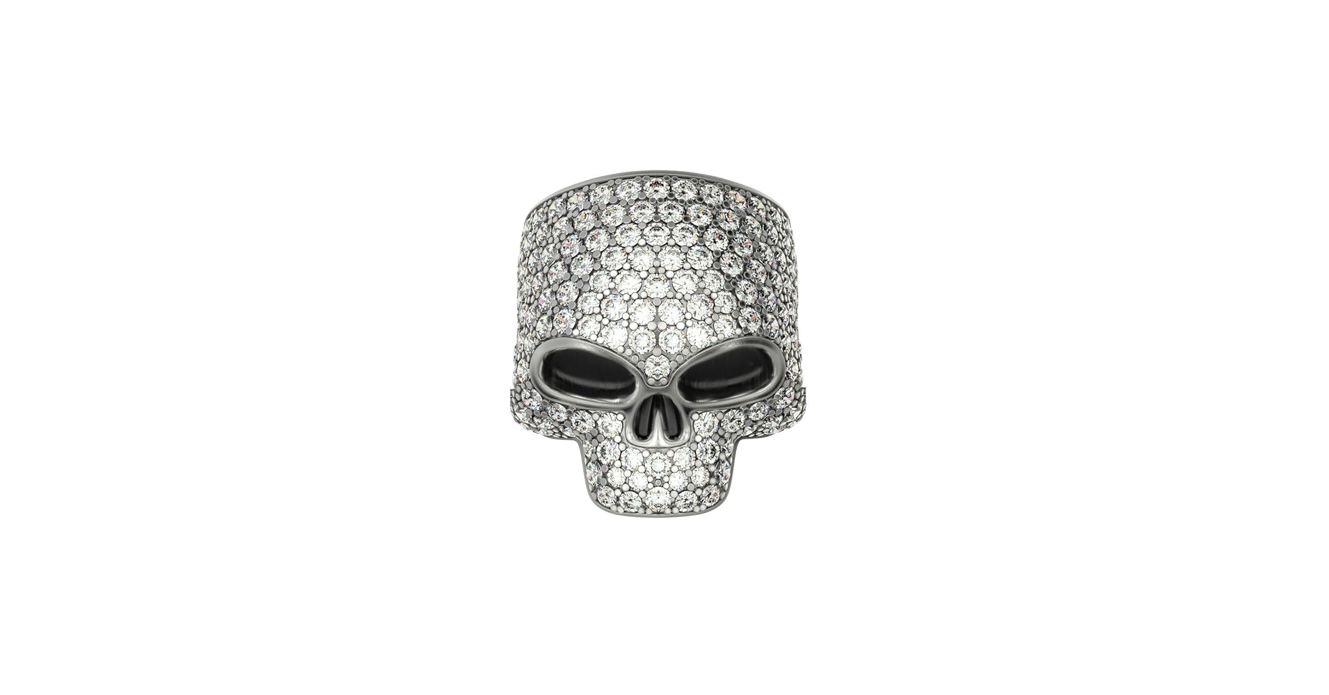 アクセサリー Thirteen Designs MAD FACE Skull Ring y2k Thirteen Designs MAD FACE Skull Ring y2k