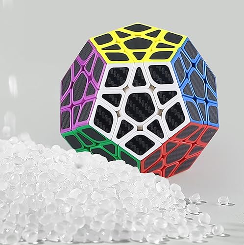 Miniatura 6 de Ahyuan Juego de cubos de velocidad 8 en 1, paquete de cubos mágicos 2x2, 3x3, 4x4, 5x5, cubo piramidal, triángulo, paquete SQ1 sesgado, hiedra,