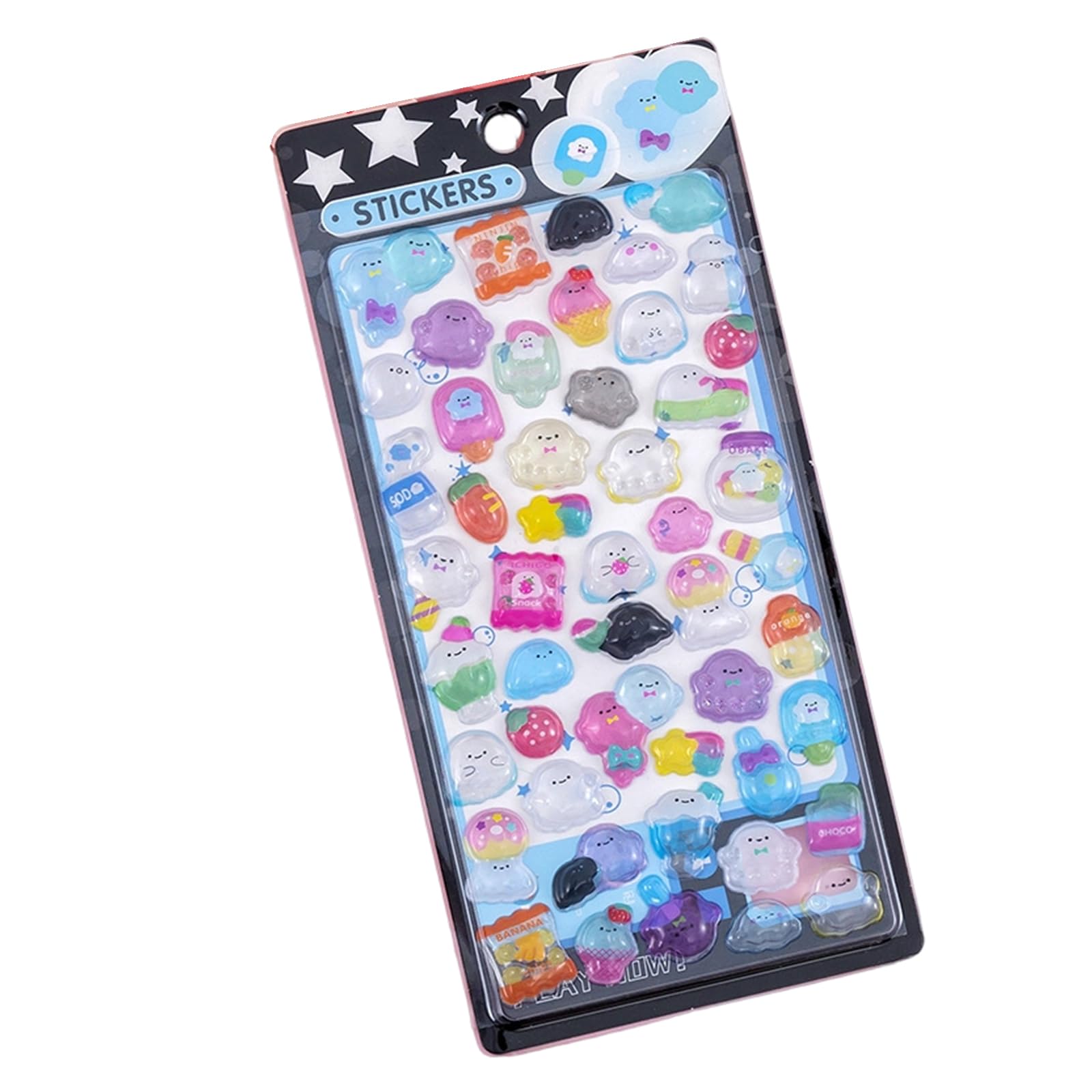 ordinarYone Embossed Animal Sticker Adhesive ABS Sticker For Art Craft Notebook Journal Phone Case Laptop Scrapbooking