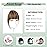 NAYOO Bangs Hair Clip - Medium Brown Fake Bangs 100% Real Human Hair Extensions French Bangs for Women Fringe with Temples Hairpieces