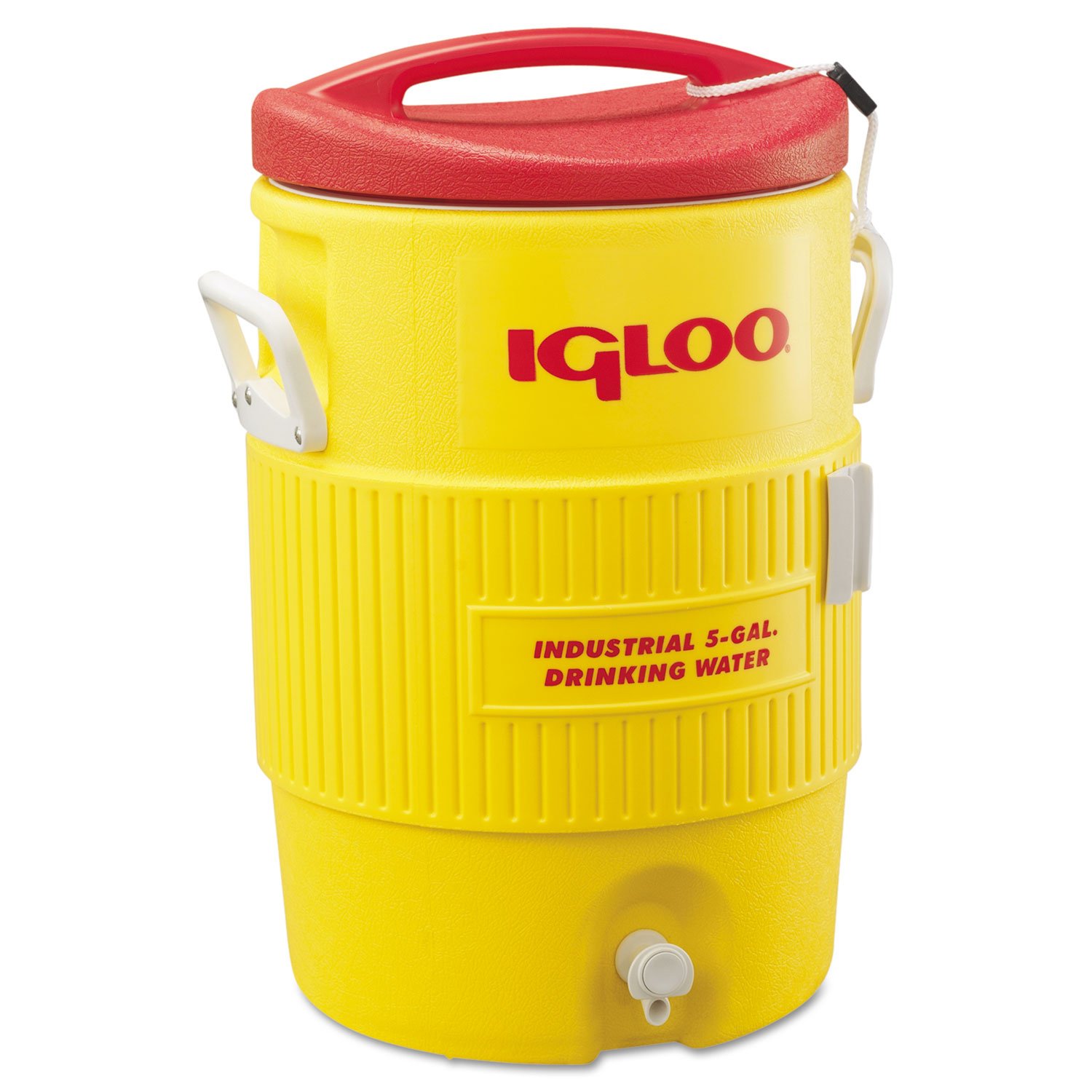 385-451 400 Series Coolers, 5 gal, Red/Yellow