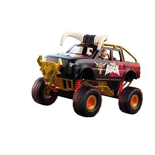 Playmobil | WWE® | The Rock Monster Truck | Monster Truck avec Suspension, Cornes et Figurine de The Rock | pour Les Fans à partir de 5 Ans | 71955 - Les Beatles, Paul McCartney, John Lennon, RIngo Starr, George Harrison