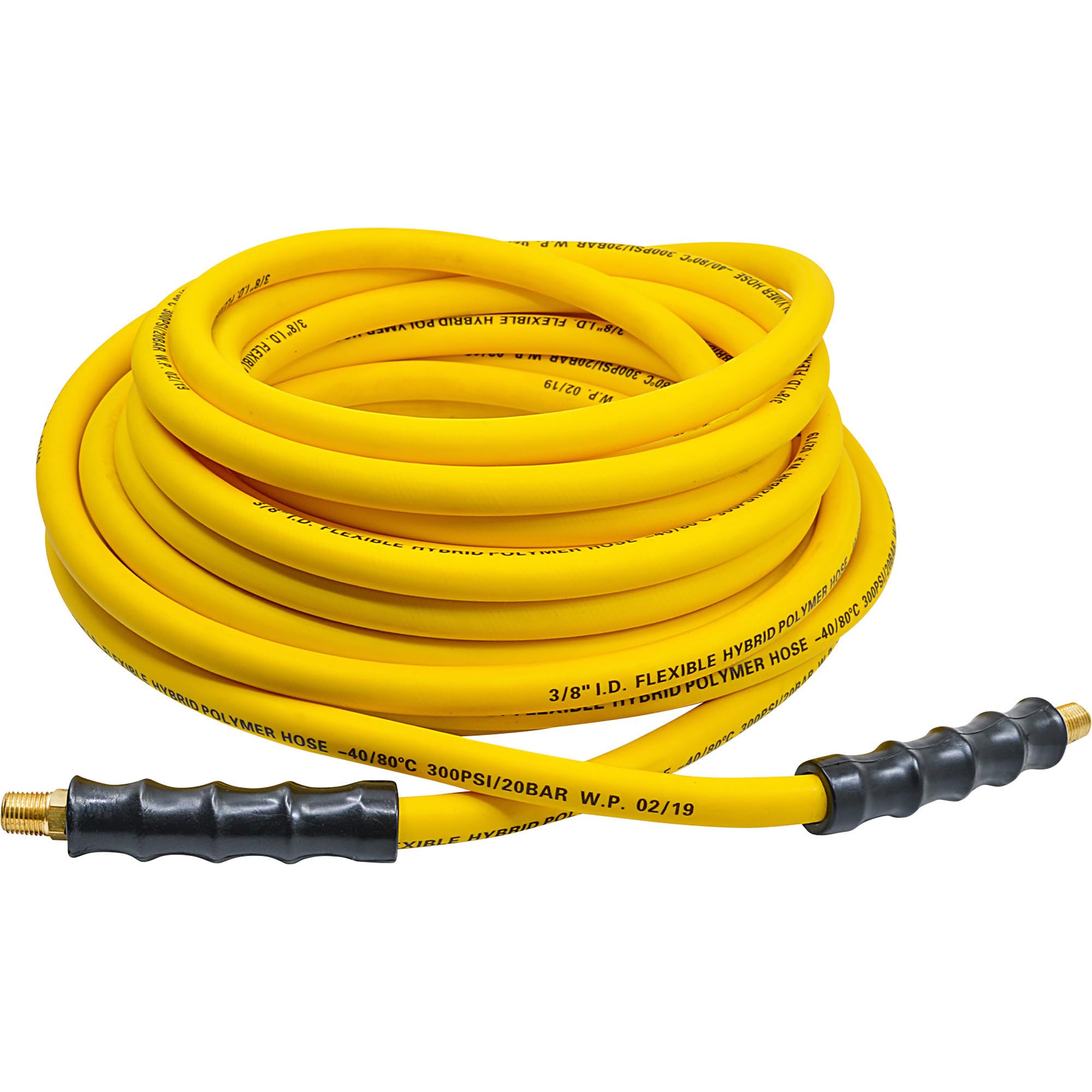 Ironton Hybrid Air Hose, 3/8in. x 50ft., 300 PSI, Model# HY3850-NT-IT