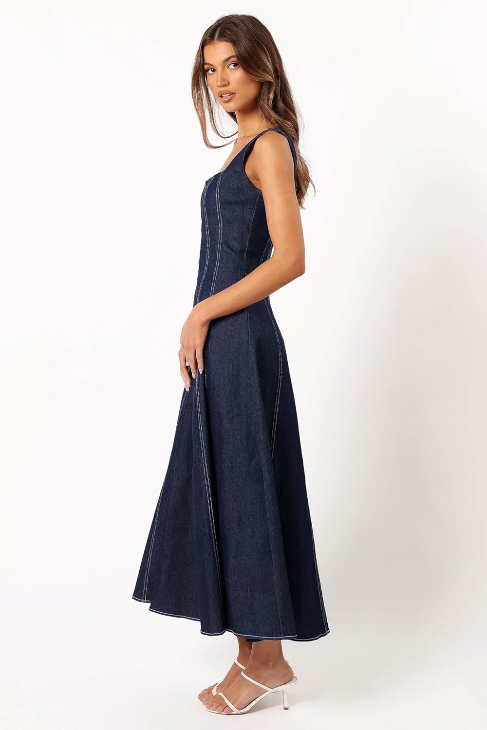 Petal & Pup Womens Callum Midi Dress - Image 5