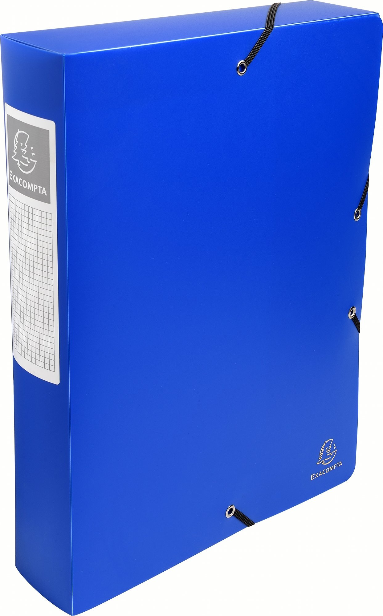 Exacompta 8 scatole archivio PP Opak A4 dorso 6 cm assortite
