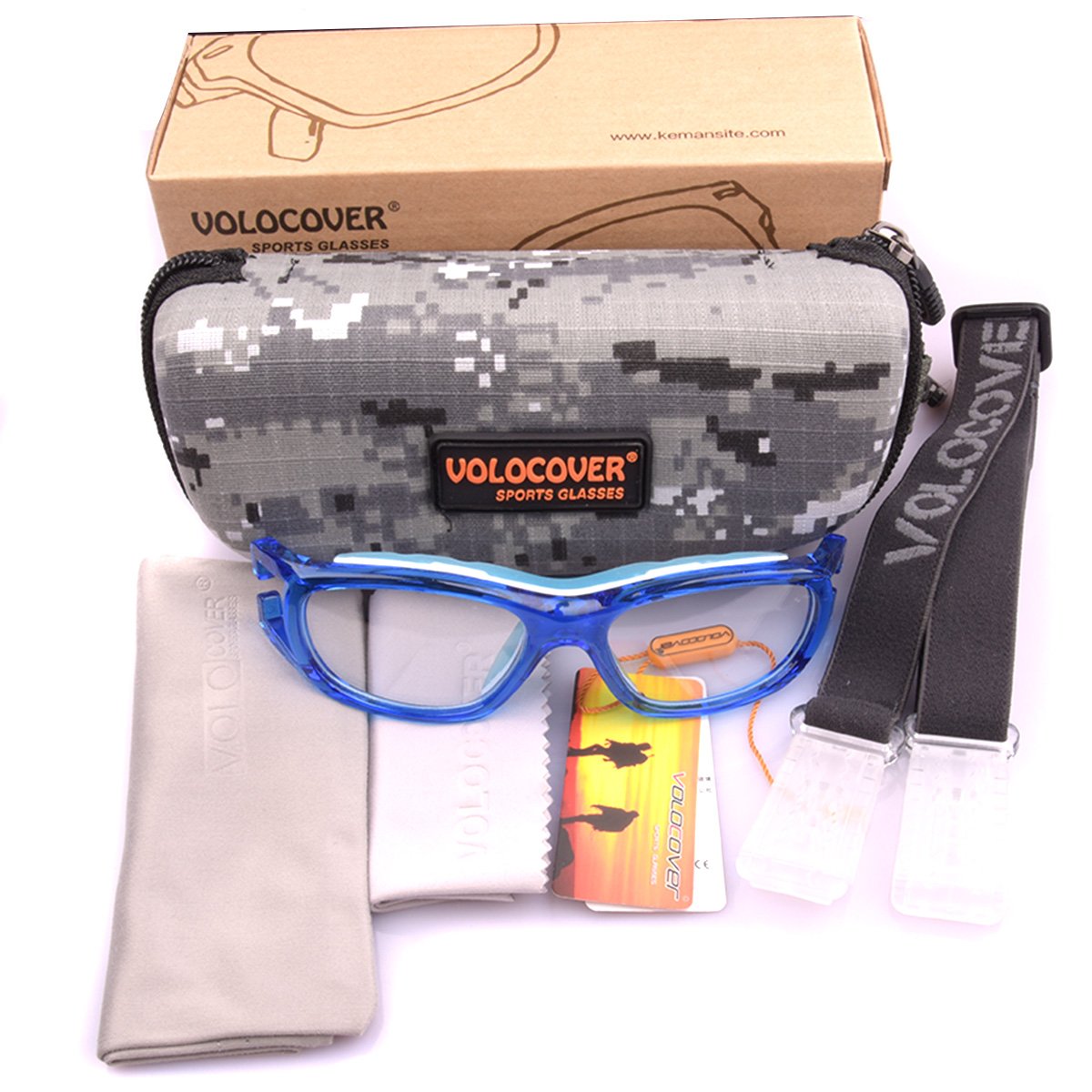 xFF08;TM Schutzbrille für Kinder, Unisex, für Basketball, Fußball, Volleyball, Squash, Hockey, Grau