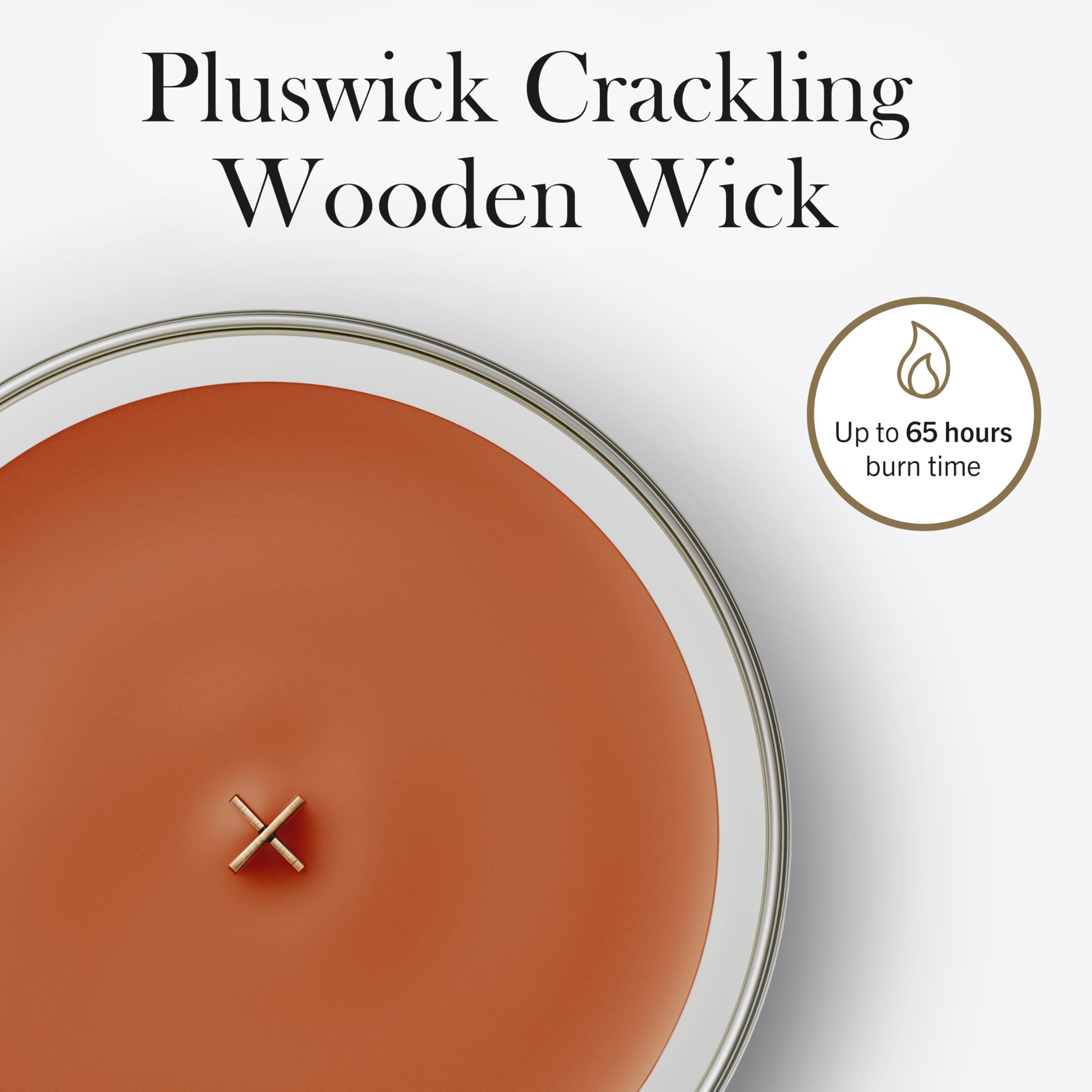 WoodWick Świeca zapachowa, duża świeca klepsydrowa, Saffron Smoke | idealne prezenty dla kobiet