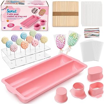 YumSur 354 Pack Cake Pop Mold Kit for Birthday,Home Baking,Christmas