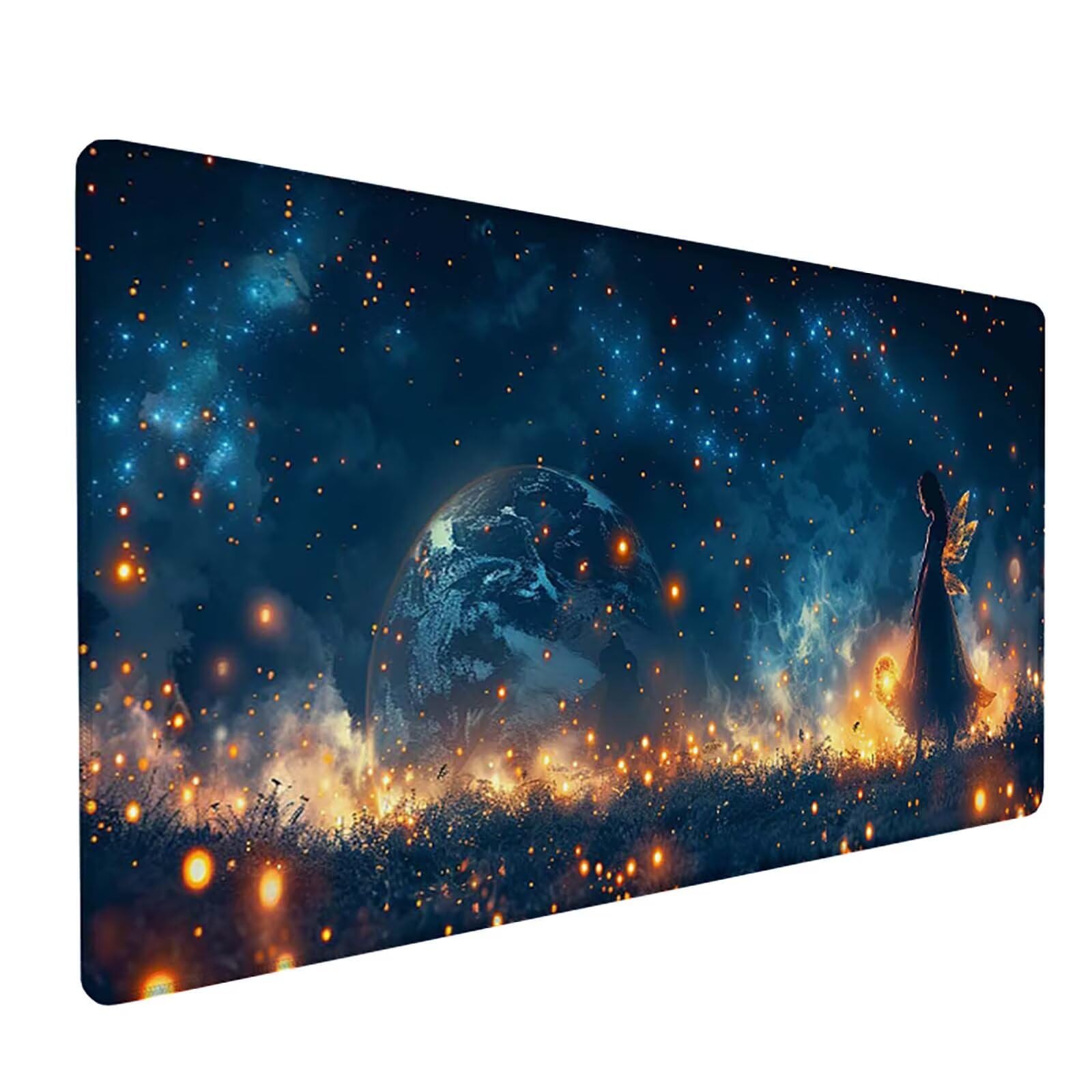 Podkładka pod mysz XXL 1600x800x3mm, szara podkładka pod mysz do gier z antypoślizgową gumową powierzchnią, poprawia precyzję i szybkość, komputer dla gracza i akcesoria biurowe, prezent dla mężczyzn