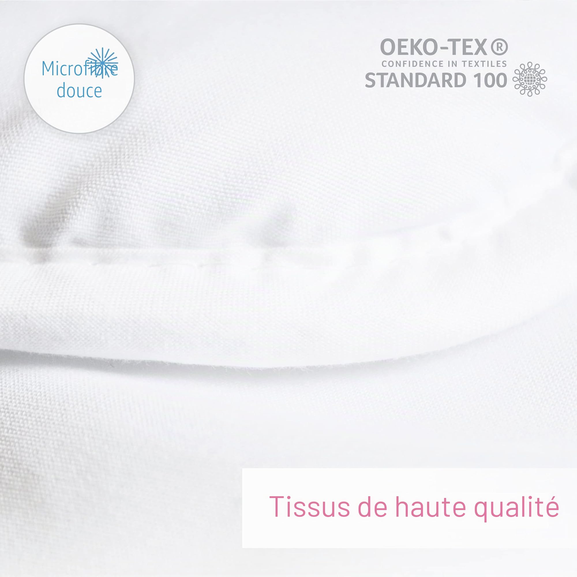 Baby Comfort Hypoallergénique Couette et Oreiller de 150 x 120 cm pour lit pour Enfant (12 Mois+)