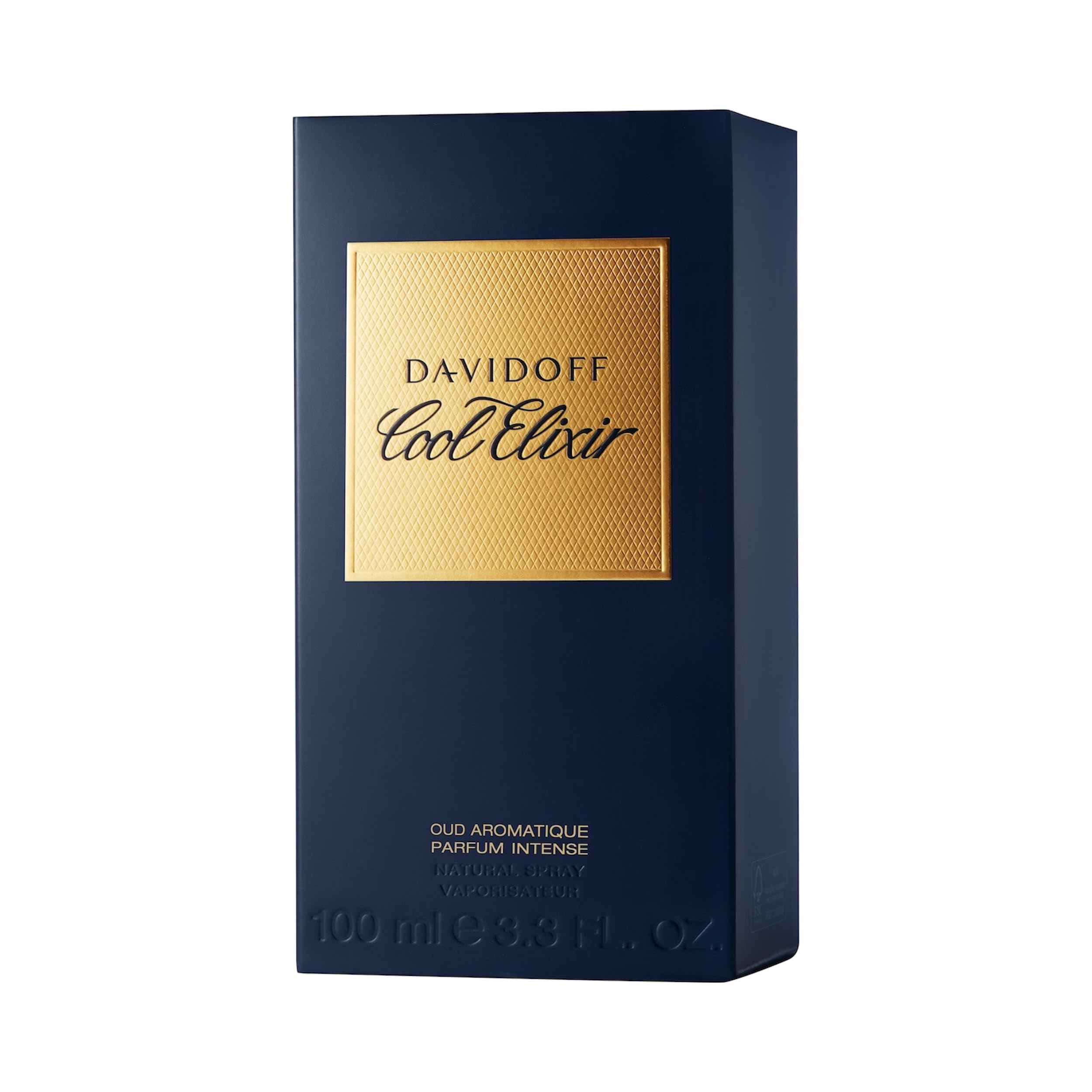 Davidoff Cool Elixir – Fragancia Amaderada – Con Notas de Óxido de Rosa, Lavandín y Acorde de Oud – Perfumes de Lujo para Hombre – Fragancia Duradera