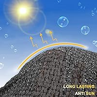 Vista 3 de Paño de sombra – Malla de malla para jardín con ojales, cubierta solar para pérgola, plantas de patio, invernadero, gallinero, tasa de sombreado