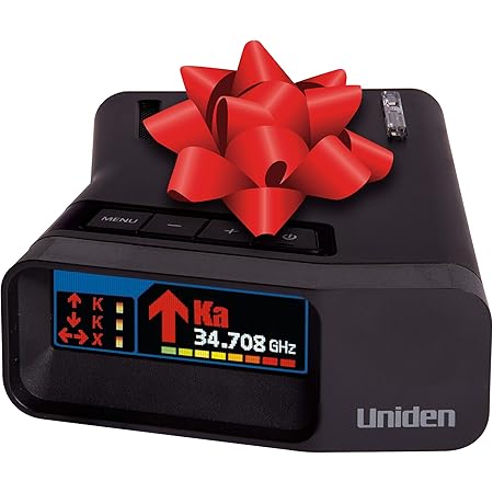 Uniden R7 EXTREME LONG RANGE Laser/Radar Detector, Built-in GPS w/ Real-Time Alerts, Dual-Antennas Front & Rear w/Directional Arrows, Voice Alerts, Red Light Camera and Speed Camera Alerts