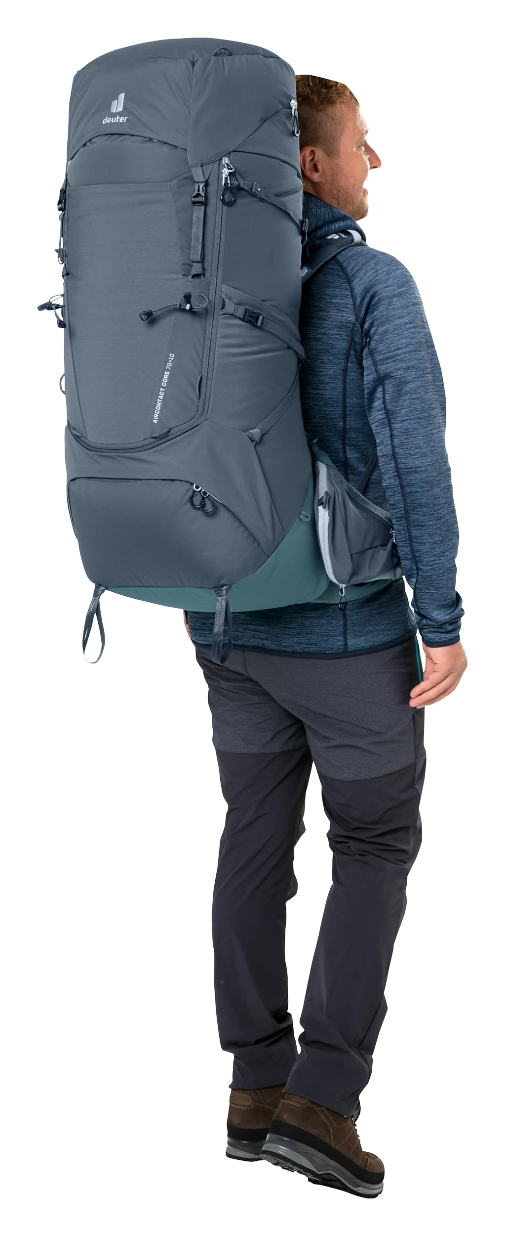 deuter Herren Aircontact Core 70+10 Trekking Rucksack (1er Pack)