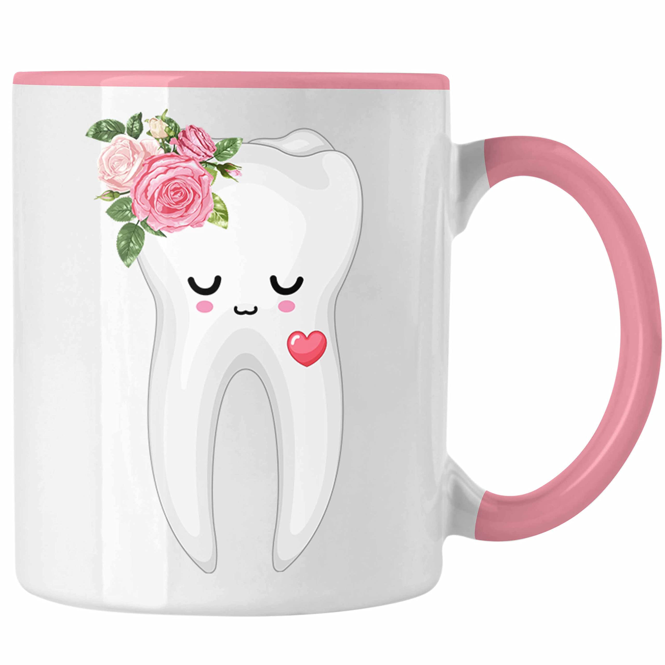 Lustige Zahnarzthelferin-Tasse – Witziges Geschenk Für Die Beste Helferin In Rosa