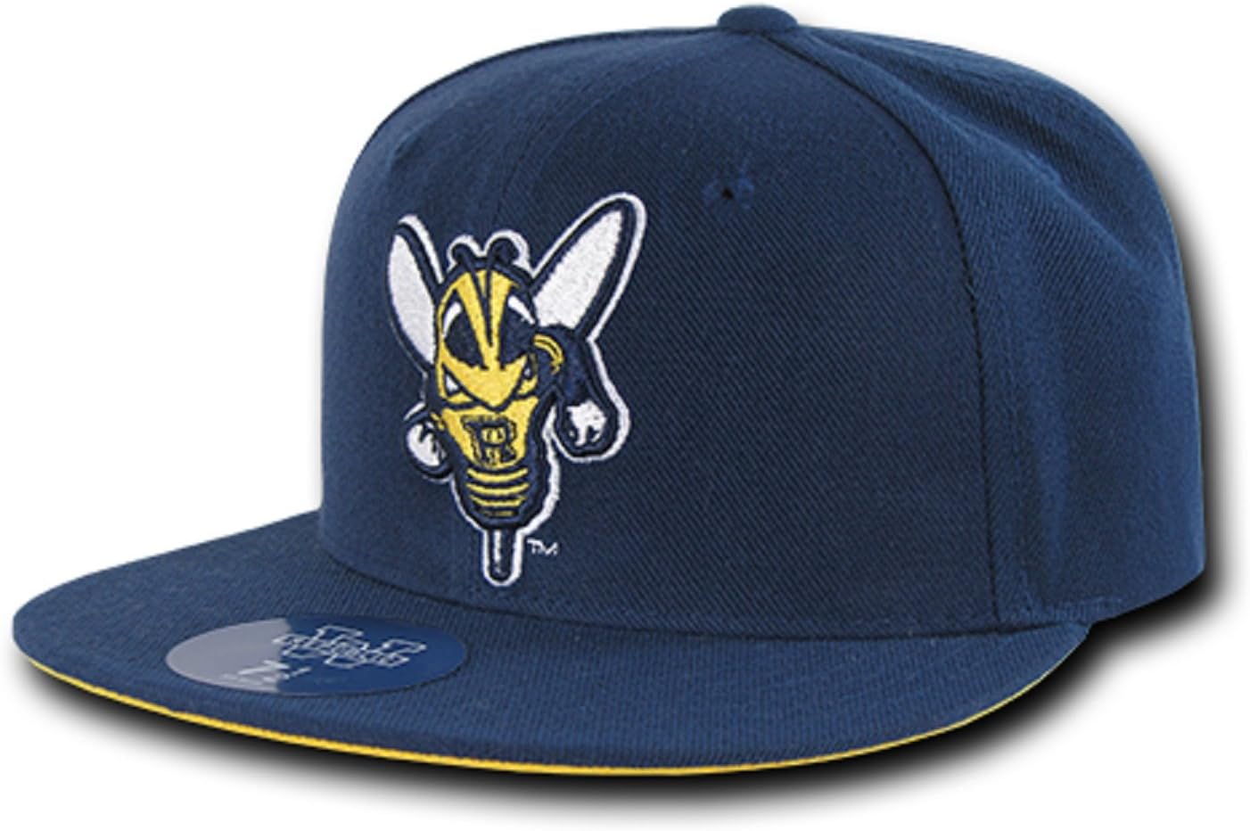 University of Rochester Yellowjackets NCAA Fitted Flat Bill Baseball Cap Hat