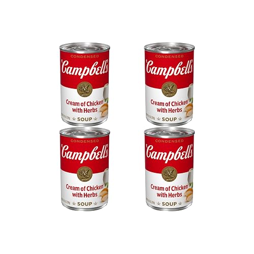Campbell's Condensed Cream of Chicken Soup With Herbs, 10.5 oz