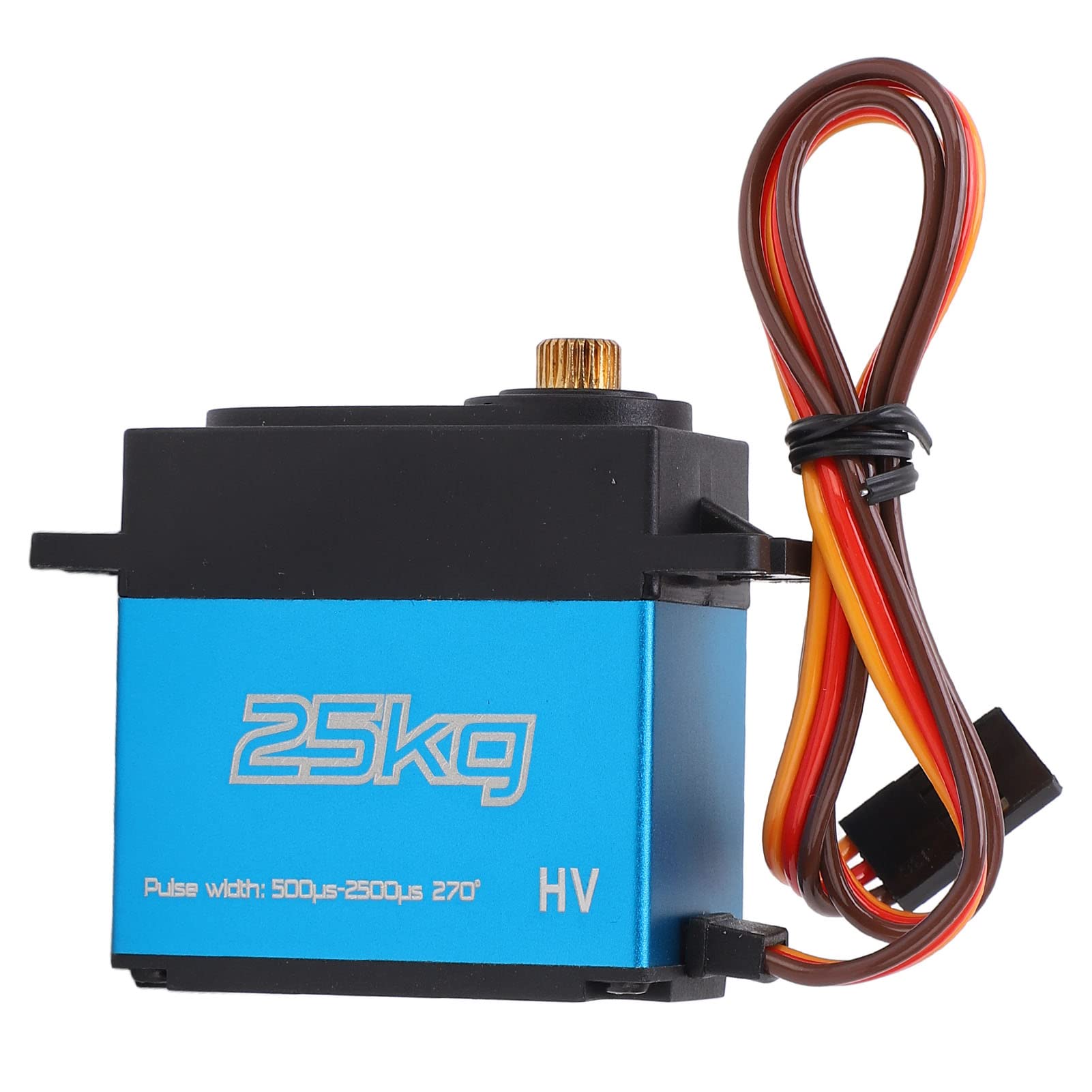 Serwo RC 25KG Metal Gear Wodoodporny serwomechanizm cyfrowy 270 stopni z ramieniem 25T do 1/10 1/12 RC Car Robot Ship