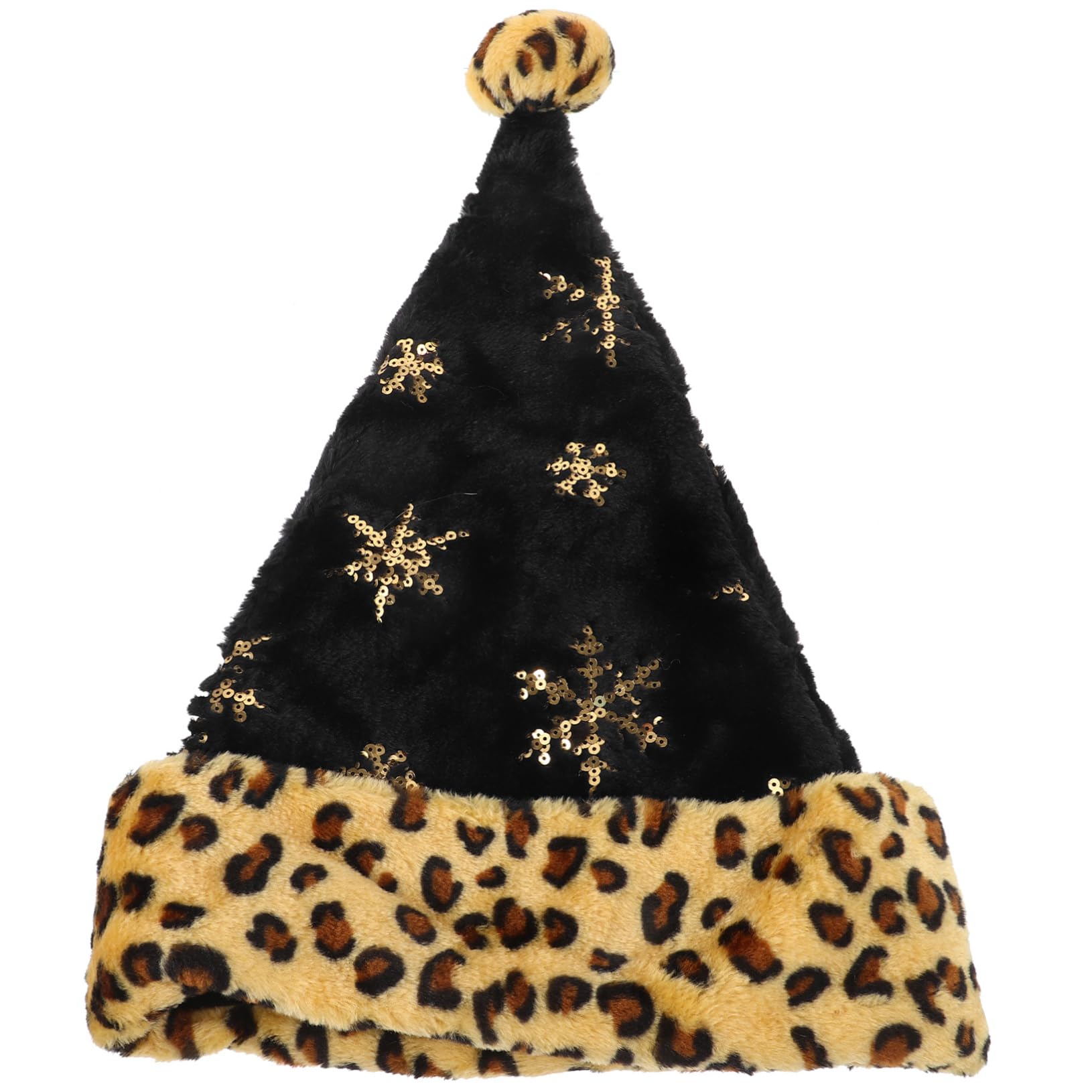GALPADA Cappello Natalizio Con Stampa Leopardata Berretti Da Uomo Copricapo Simpatico Cappello Di Rana Berretto Caps Di Compleanno Cappelli Di Halloween Peluche