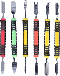 6 szt. zestaw narzędzi z podwójną końcówką, narzędzie do demontażu do telefonu laptopa Smart Watch naprawianie