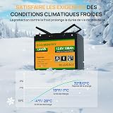 ECO-WORTHY Batterie Lithium 12V 100AH Bluetooth,1280Wh Énergie - 3
