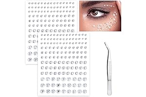 DIY Crystal Sparkle Jewels: Enhancing Eye Makeup Glamour