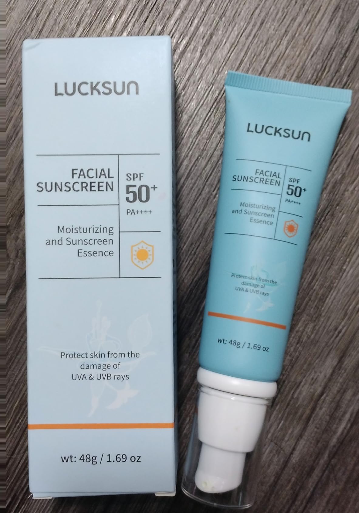 Generic Tpyag Tinted Sunscreen for Face, Broad Spectrum SPF 50+++ Protection, Water-Resistant, Lightweight & Non-Greasy for Facial & Body, Travel Size Sunscreen, Daily Protection, 1.7 fl.oz