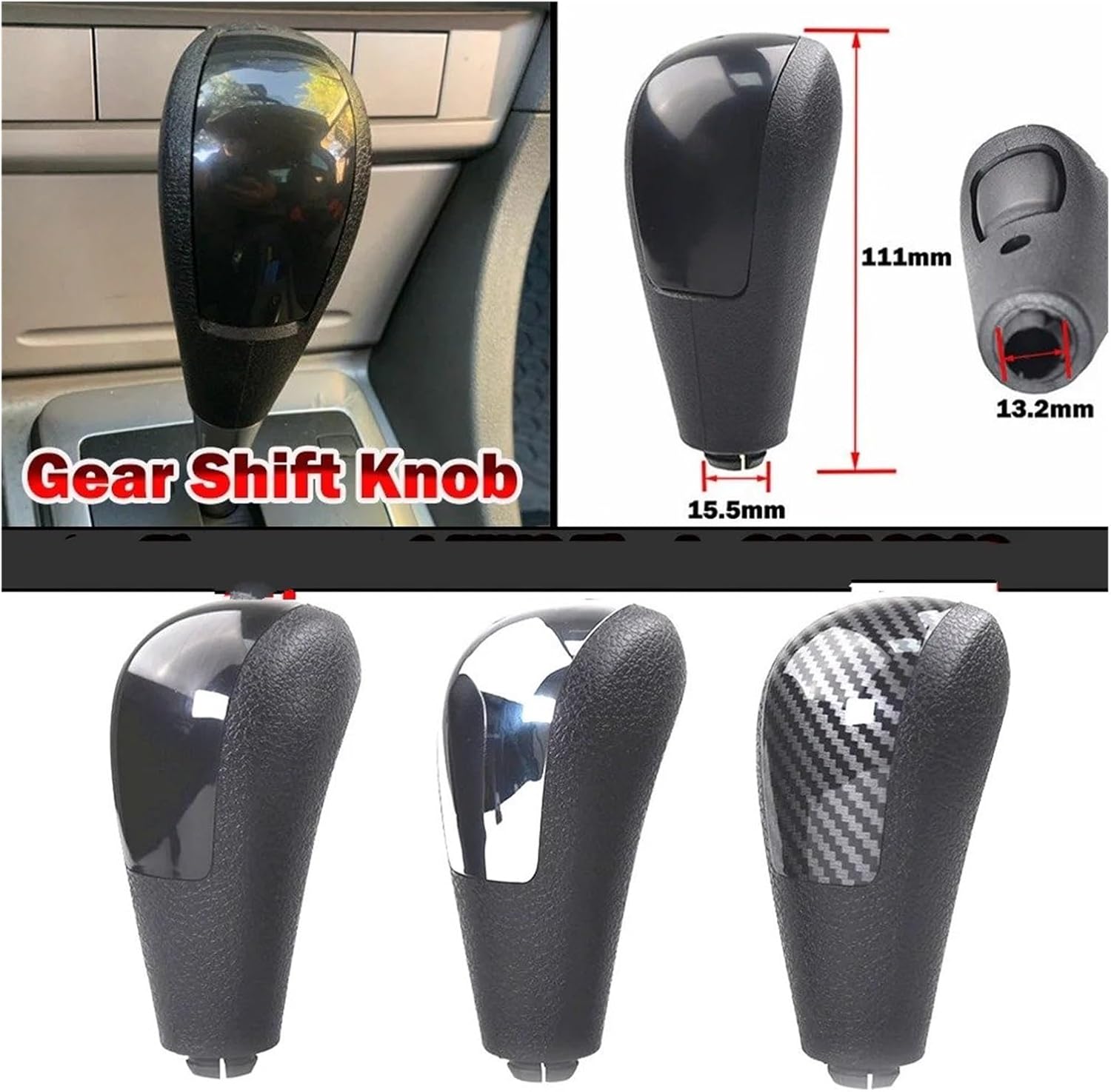 車用 シフトノブ に適合する フォード に適合する フォーカス MK2 に適合する フィエスタ 2005 2006 2007 200