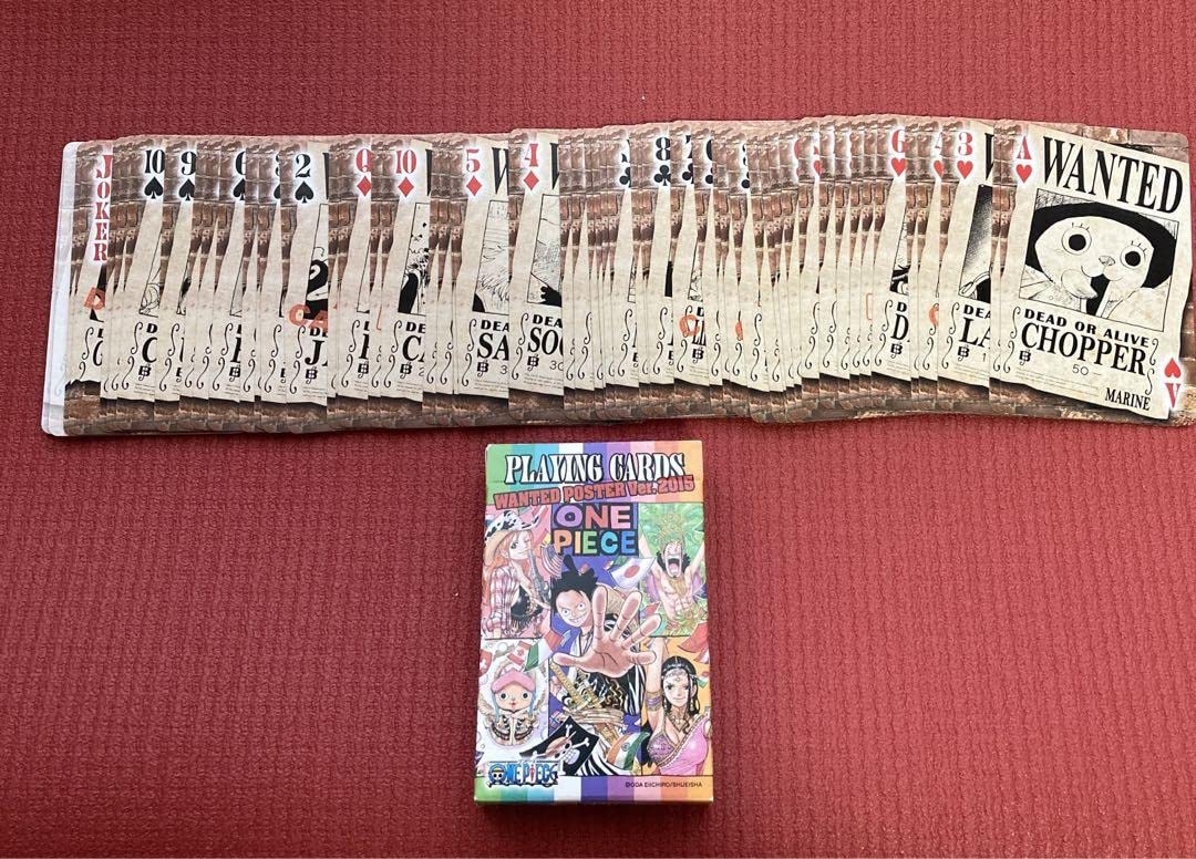 Amazon.co.jp: ONE PIECE トランプ手配書ver.2015 レア品 品 カード
