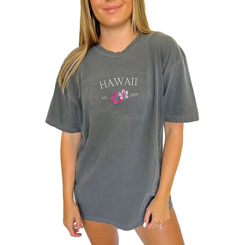 KEEVICI Flower Girl Graphic Tee - Cute Preppy Letter Print Cotton T-Shirt For Kids & Youth - View #9
