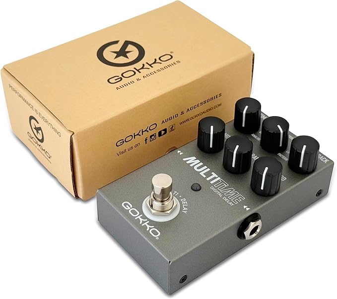 Pedal De Efectos GOKKO GK-72 Multi-Delay con 11 Modos miniatura 4