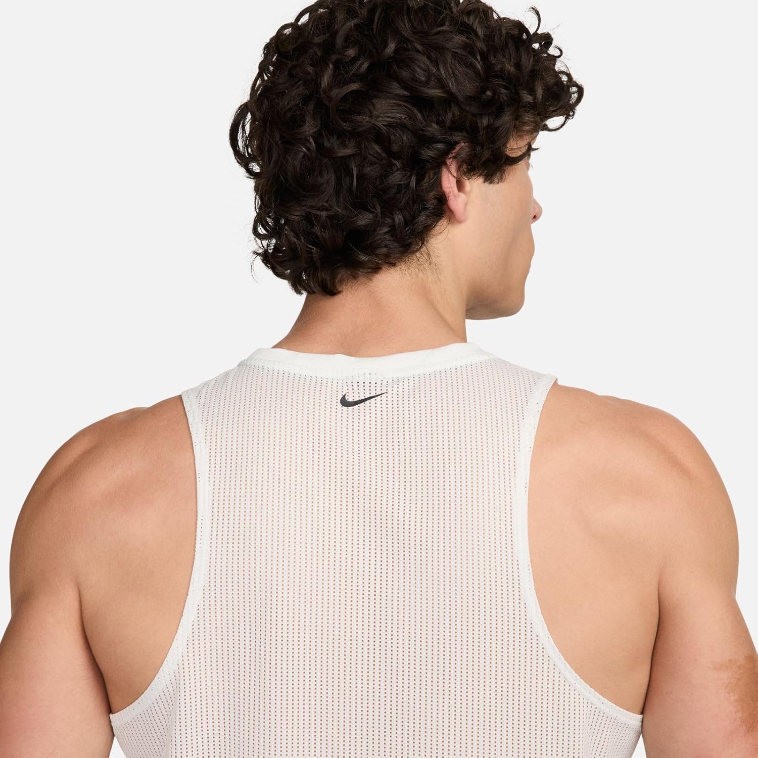 Nike Men's Dri-FIT Rise 365 Running Division Tank Top M White