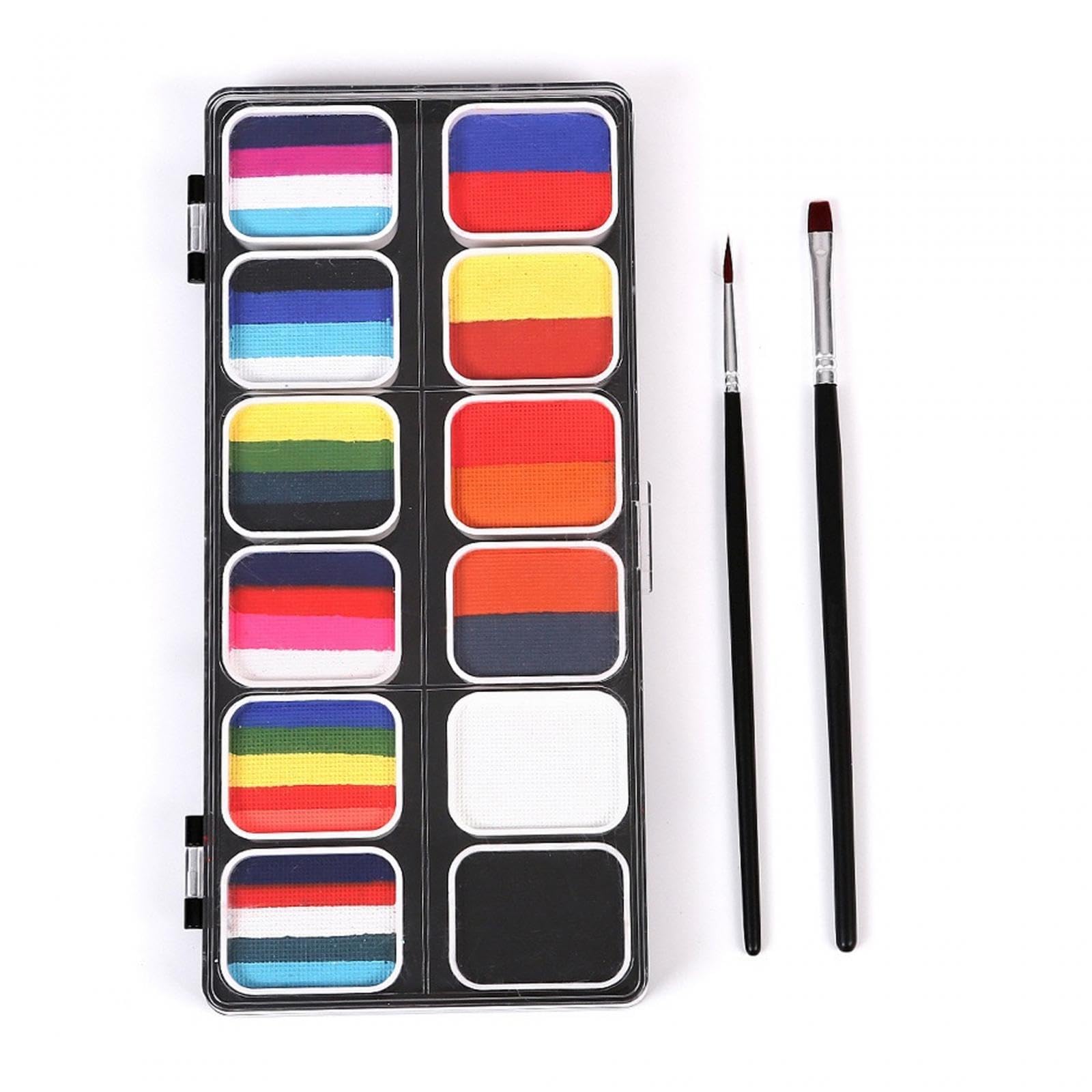 Set de Maquillaje a Base de Agua de 12 Colores para Niñas