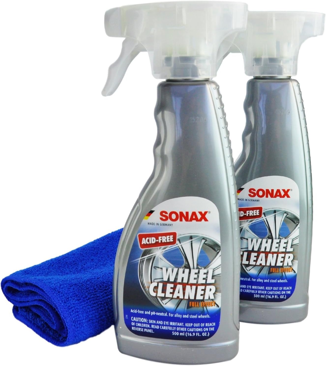 Sonax (230200-755 Wheel Cleaner Full Effect - 16.9 fl. oz. - 2 Pack