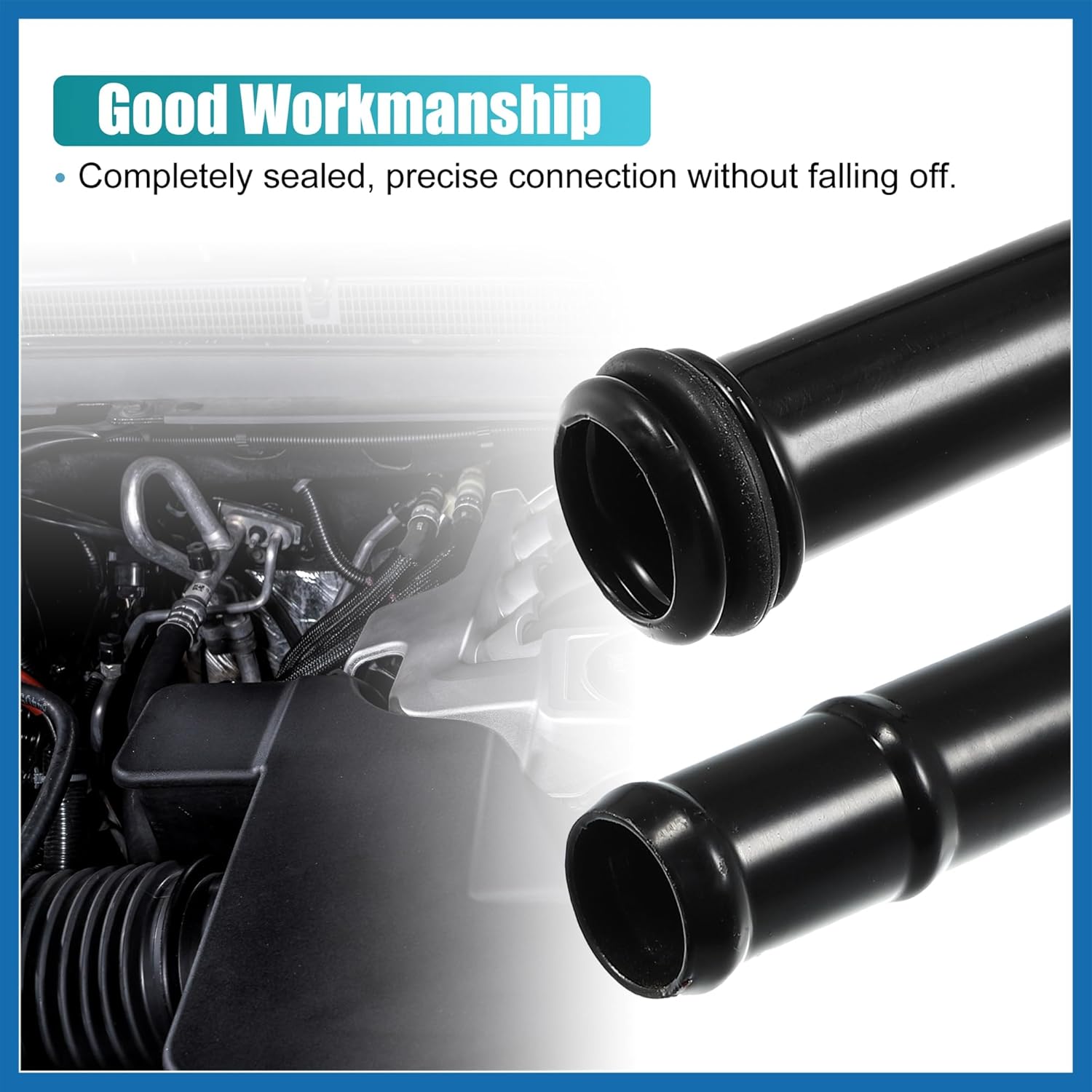 Car Engine Heater Inlet Pipe for Honda CR-V 2.4L L4 - Gas 2007-2009 Heater Coolant Hose Assembly Replaces 19510-RTB-000 19510RTB000 Item Replacement