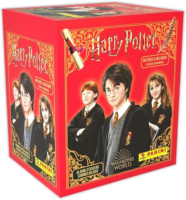 Panini Harry Potter Witches & Wizards Sticker Collection Packs (x50 Packs), Mix, 1