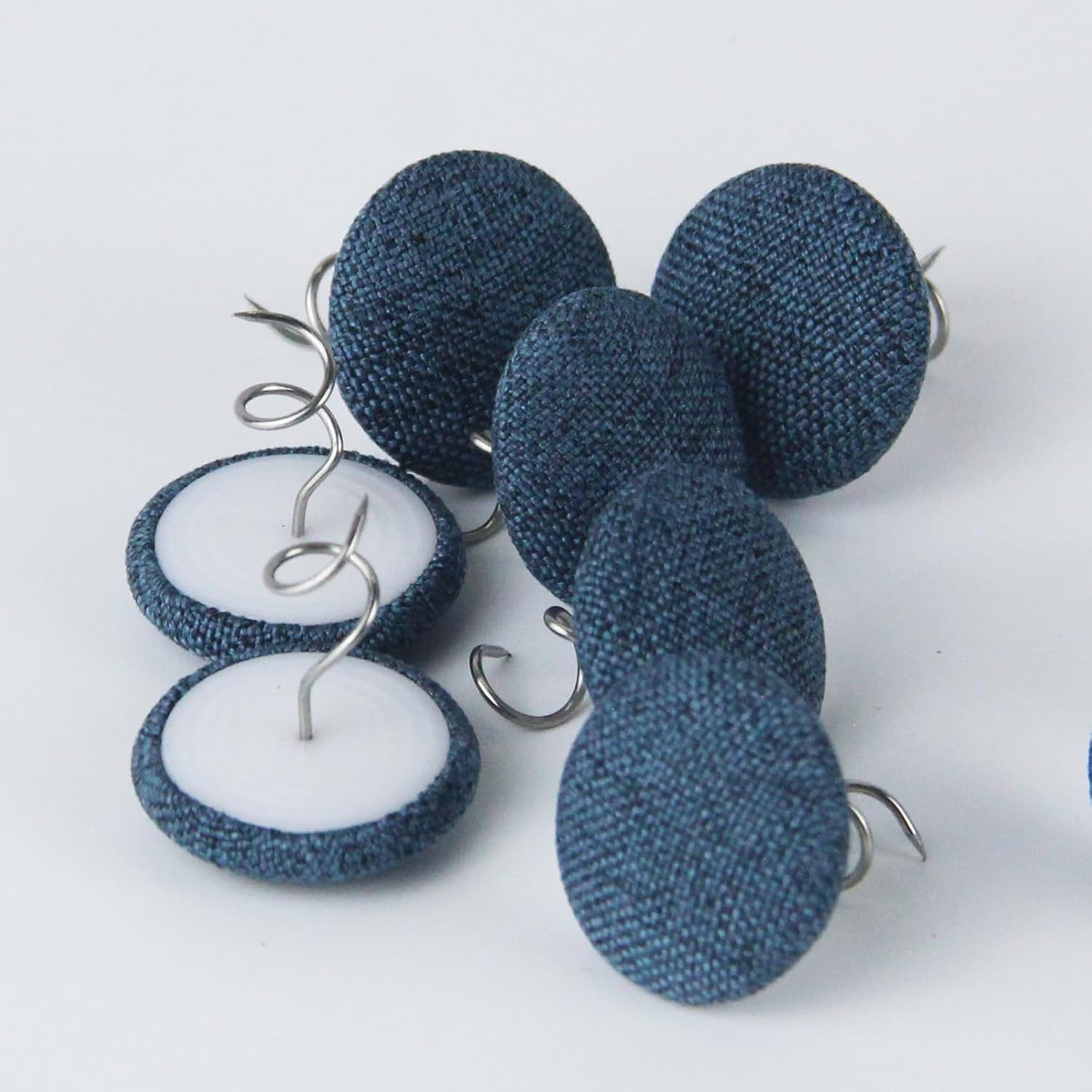 Upholstery Tacks Twist Pins for slipcovers，Headliner Pins Bed Skirt Pins Or Holders Pins to