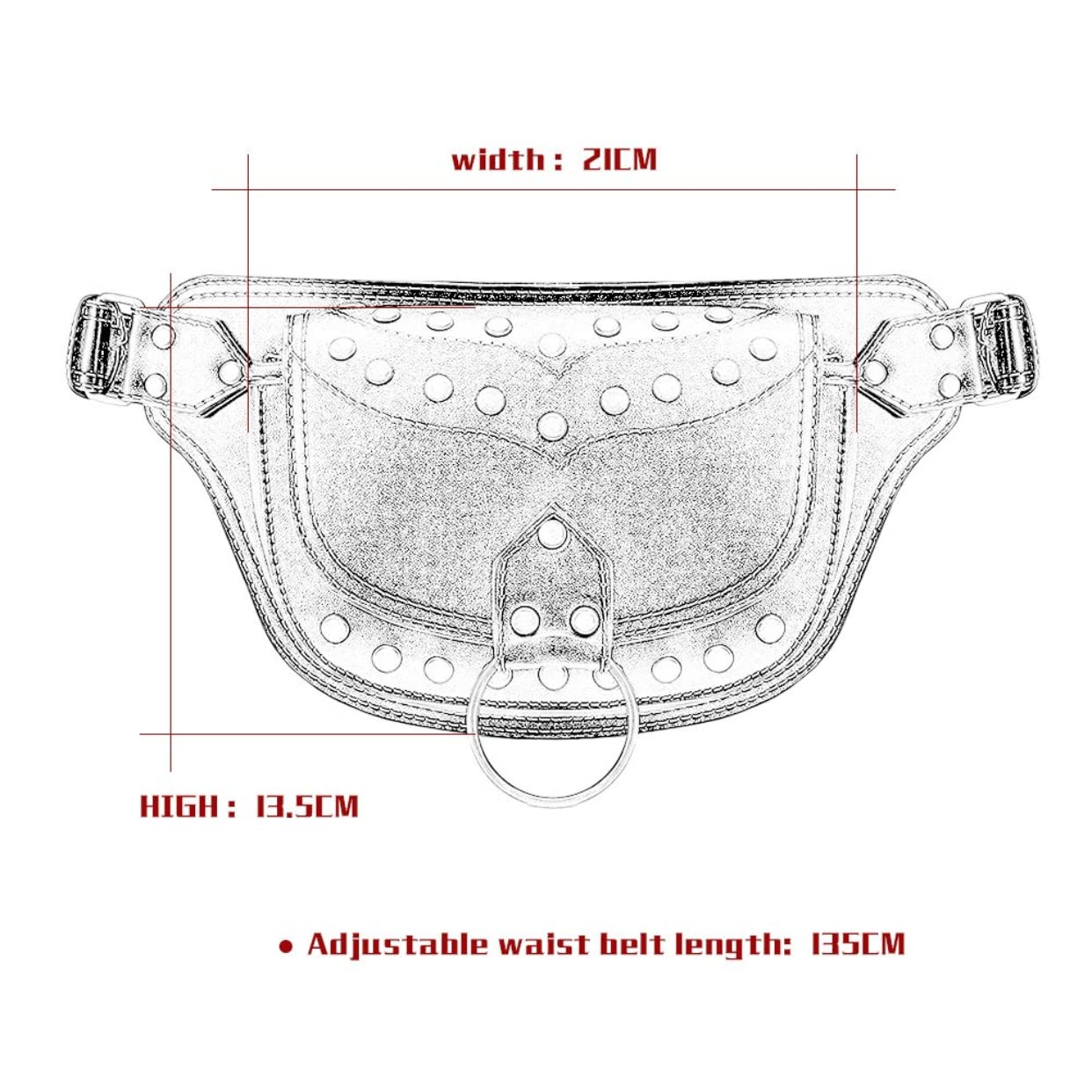 Dajingkj Unisex senderismo táctico riñonera steampunk riñonera gótica bolsa de pecho para motocicleta ciclismo viaje, Fbg007bk, Talla única, Mochila de senderismo