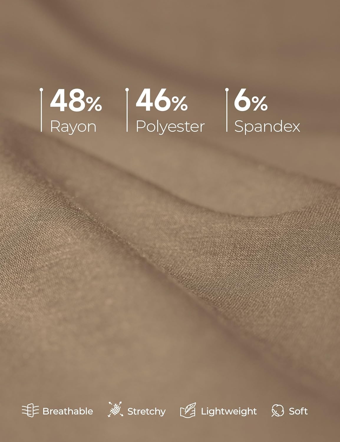 Wide Leg Pants for Women High Waist Relaxed Dress Pants with Pockets 30" - Image 6