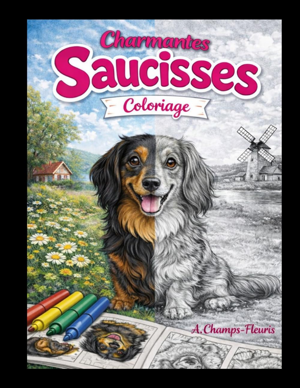 Charmantes Saucisses: Cahier à colorier pour adulte