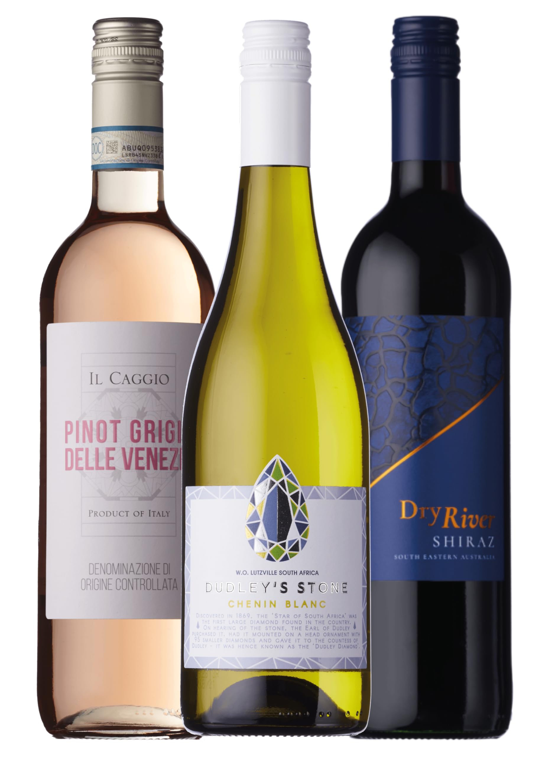 Customer Favourites Three Bottle Mixed Red, White and Rose Wine Case (3x75cl)