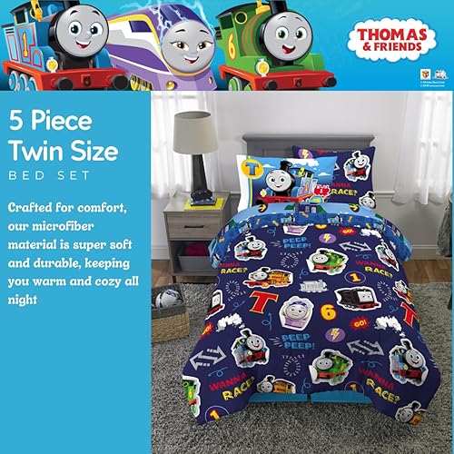 Miniatura 425 de Franco - Juego de edredón y sábanas supersuaves con funda, para niños, 7 piezas, tamaño matrimonial, Five Nights at Freddy's Cinco noches en Freddy's