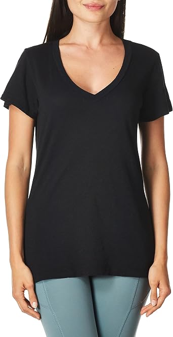\u0026 Spencer Women's Slub V-Neck Tee 